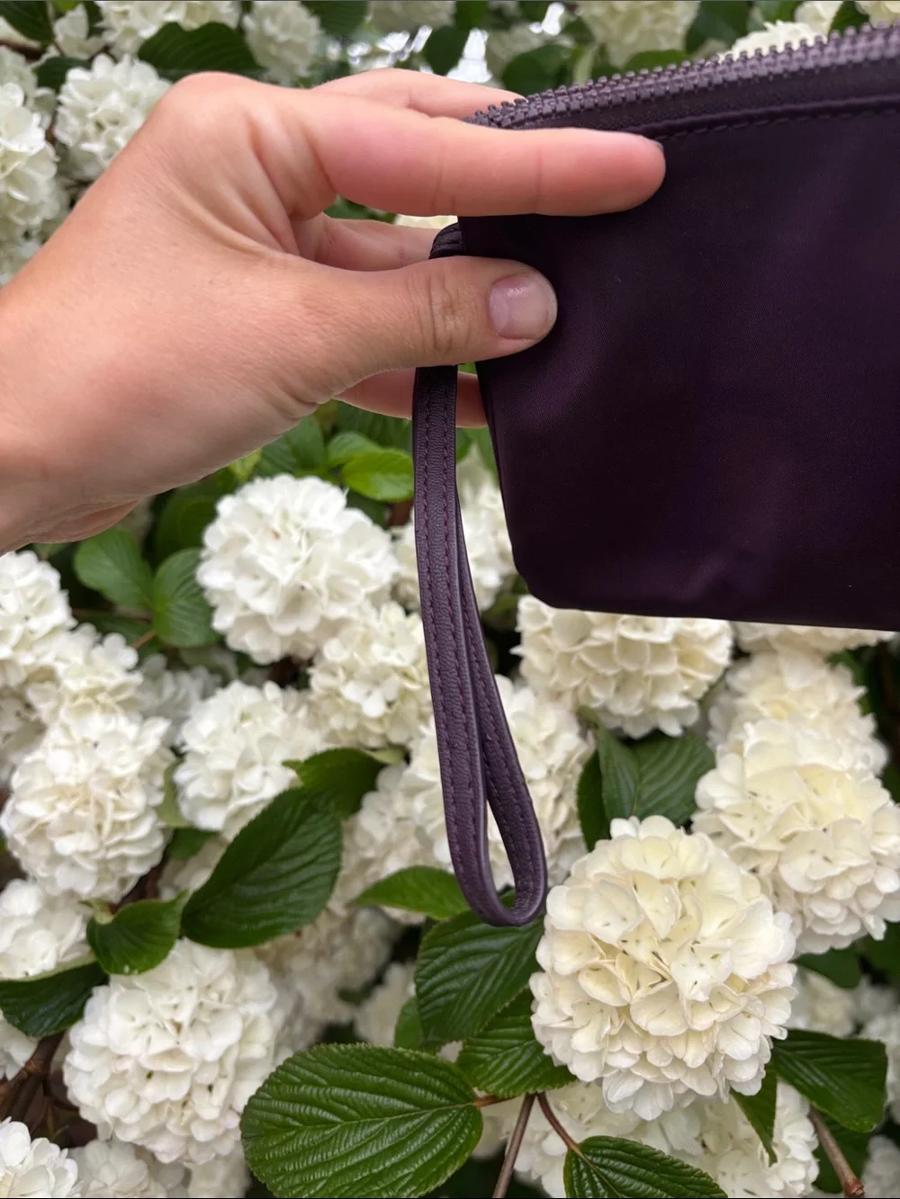 lululemon athletica Plum Wristlet Pouch - Deep Plum